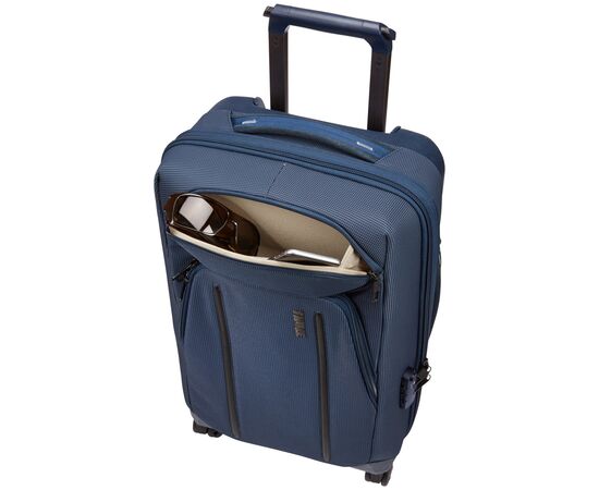 Купить Чемодан на колесах Thule Crossover 2 Carry On Spinner (Dress Blue) (TH 3204032), фото , изображение 4, характеристики, отзывы