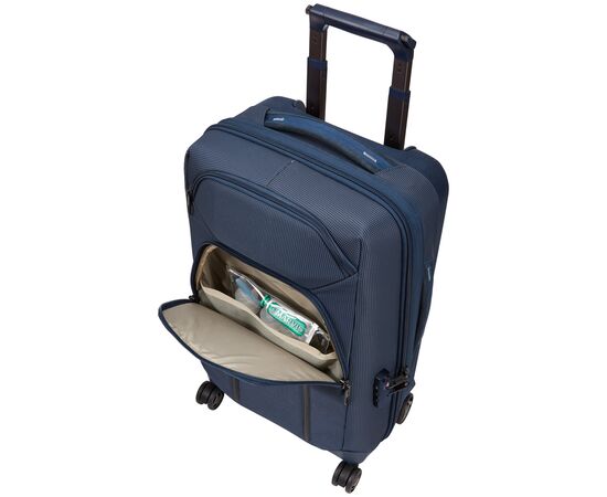 Купить Чемодан на колесах Thule Crossover 2 Carry On Spinner (Dress Blue) (TH 3204032), фото , изображение 8, характеристики, отзывы