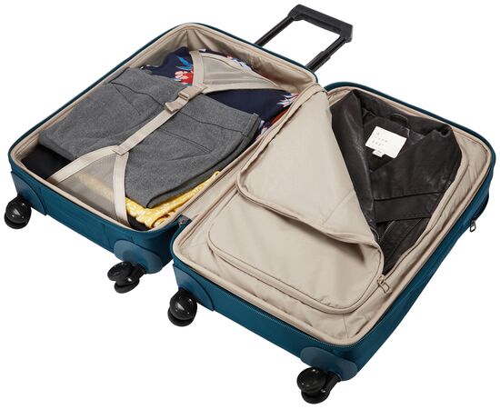 Купить Чемодан на колесах Thule Spira Carry-On Spinner with Shoes Bag (Legion Blue) (TH 3204144), фото , изображение 5, характеристики, отзывы