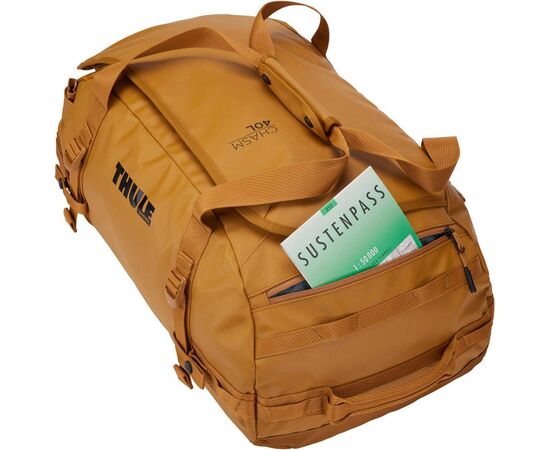 Купить Спортивная сумка Thule Chasm Duffel 40L (Golden) (TH 3204991), фото , изображение 9, характеристики, отзывы