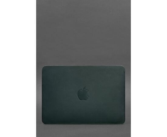 Купить Чохол із натуральної шкіри для MacBook 13 дюйм Зелений краст, фото , характеристики, отзывы