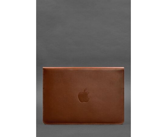 Купить Кожаный чехол-конверт на магнитах для MacBook Air/Pro 13'' Светло-коричневый, фото , изображение 2, характеристики, отзывы