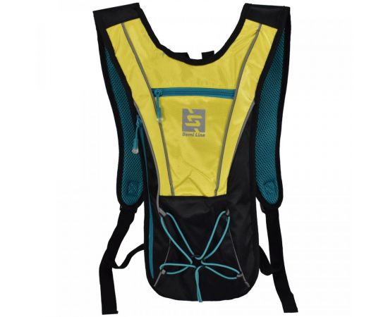 Купить Рюкзак спортивний Semi Line 9 Black/Yellow (3294), фото , изображение 2, характеристики, отзывы