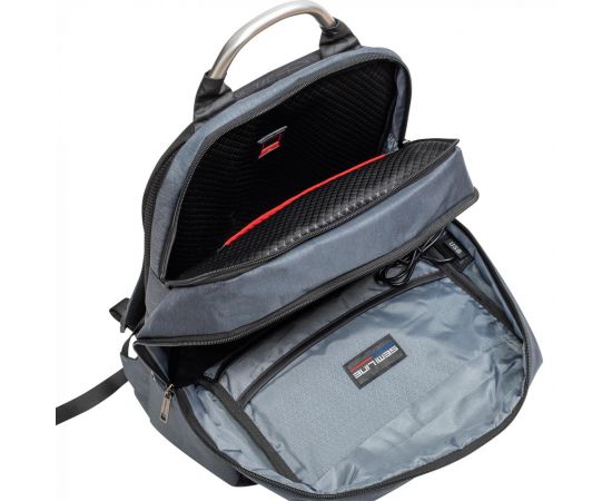 Купить Рюкзак міський Semi Line USB 30 Grey (P8002), фото , изображение 5, характеристики, отзывы