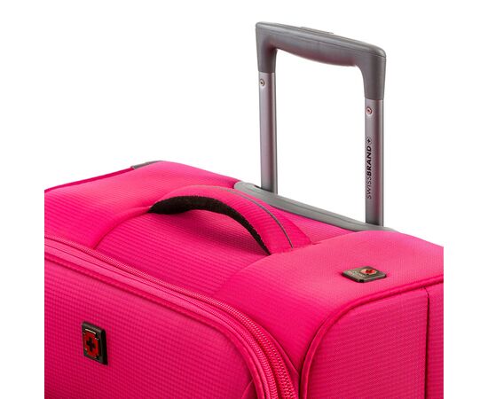 Купить Валіза Swissbrand Silkeborg (S) Fuchsia/Light Grey (SWB_LLSIL941S), фото , изображение 4, характеристики, отзывы