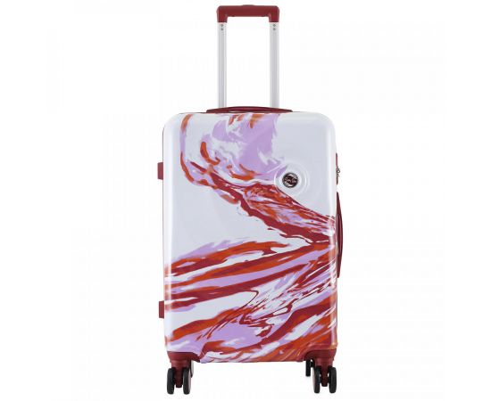 Купить Валіза Semi Line 24" (M) White/Red Print (T5654-2), фото , изображение 2, характеристики, отзывы