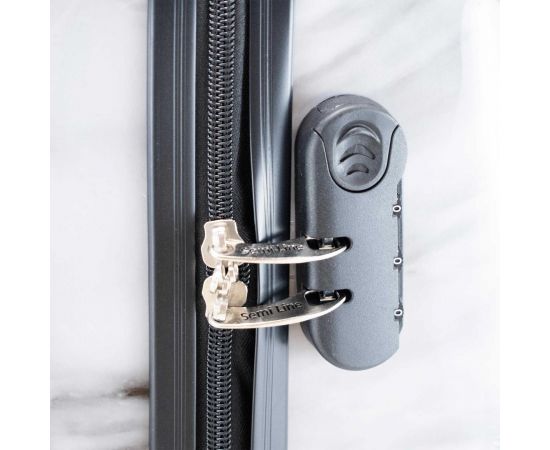 Купить Валіза Semi Line 28" (L) White Marble (T5731-3), фото , изображение 7, характеристики, отзывы