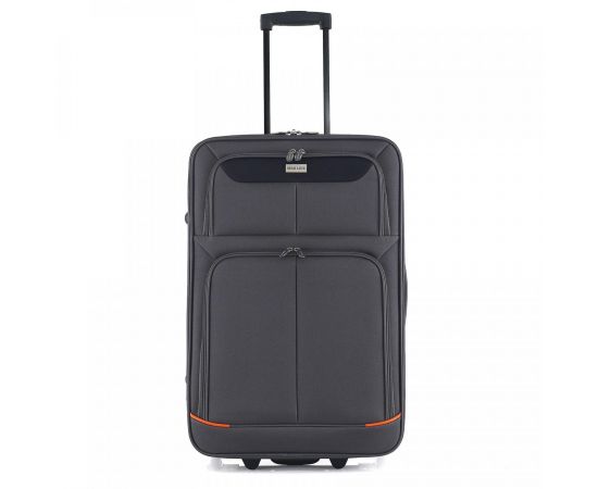 Купить Валіза Semi Line 24" (M) Grey/Orange Lines (T5754-2), фото , изображение 2, характеристики, отзывы