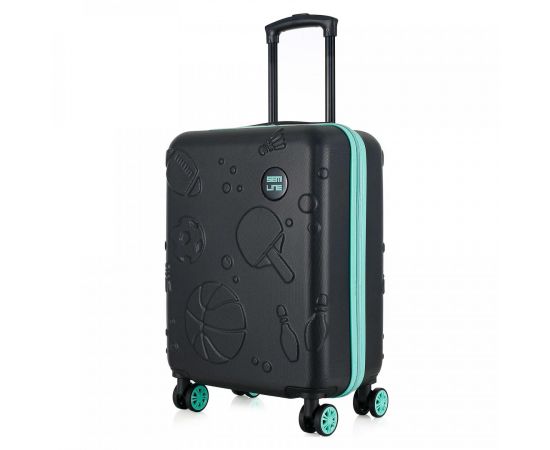 Купить Валіза дитяча Semi Line 20" (S) Black/Blue (T5889-2), фото , характеристики, отзывы