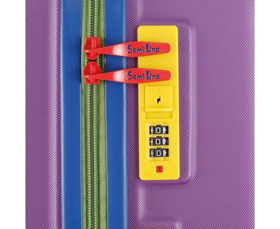 Купить Валіза Semi Line 20" (S) Purple (T5845-1), фото , изображение 7, характеристики, отзывы