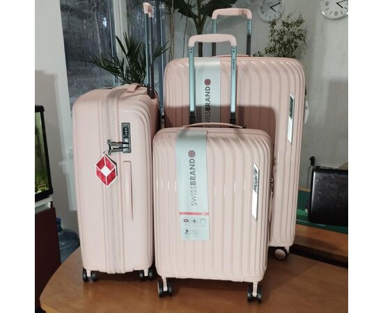 Придбати Валіза Swissbrand Narberth (S) Light Pink (SWB_LHNAR008S), image , зображення 3, характеристики, відгуки