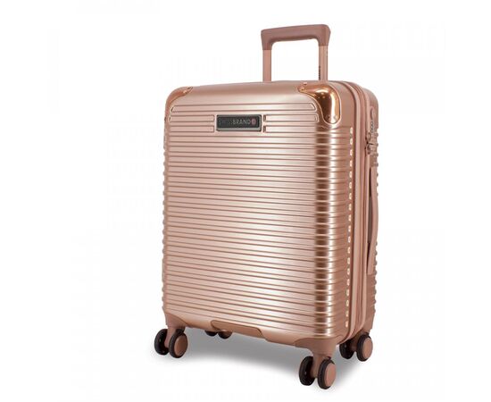 Придбати Валіза Swissbrand Rome (M) Rose Gold (SWB_LHROM003M), image , характеристики, відгуки