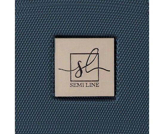 Придбати Валіза Semi Line 20" (S) Blue/Brown (T5672-2), image , зображення 8, характеристики, відгуки