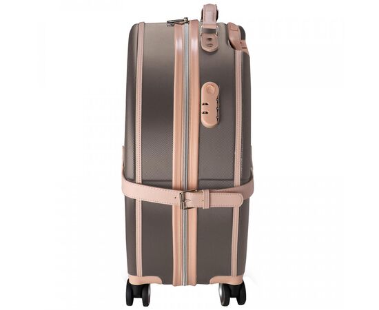 Придбати Валіза Semi Line 24" (M) Brown/Pink Cream (T5673-3), image , зображення 7, характеристики, відгуки