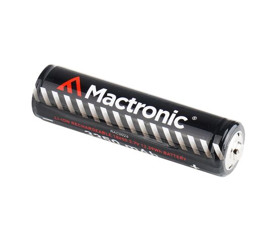 Купить Акумулятор Mactronic Li-ion 18650 3350 mAh (RAC0026), фото , изображение 3, характеристики, отзывы