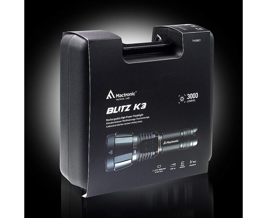 Купить Ліхтар тактичний Mactronic Blitz K3 (3000 Lm) Rechargeable (THS0021), фото , изображение 17, характеристики, отзывы