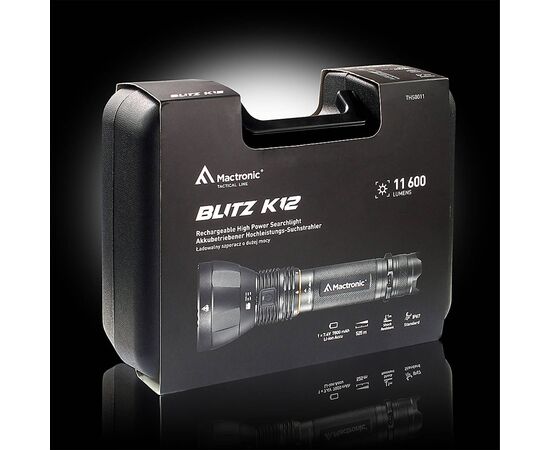 Купить Ліхтар тактичний Mactronic Blitz K12 (11600 Lm) Rechargeable (THS0011), фото , изображение 9, характеристики, отзывы