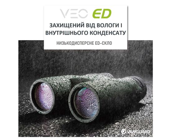 Купить Бинокль Vanguard VEO ED 8x42 WP (VEO ED 8420), фото , изображение 25, характеристики, отзывы