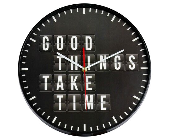 Купить Годинник настінний Technoline 775485 Good Things Take Time (775485), фото , характеристики, отзывы