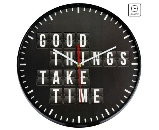 Купить Годинник настінний Technoline 775485 Good Things Take Time (775485), фото , изображение 2, характеристики, отзывы