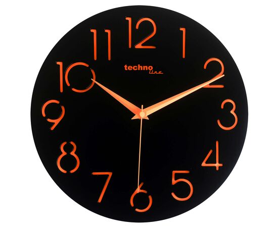 Купить Годинник настінний Technoline WT7230 Black (WT7230), фото , характеристики, отзывы