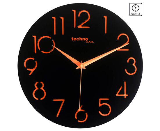 Купить Годинник настінний Technoline WT7230 Black (WT7230), фото , изображение 2, характеристики, отзывы