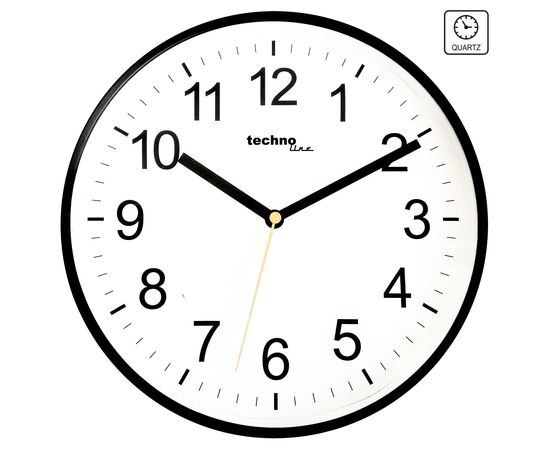 Купить Годинник настінний Technoline WT630 White/Black (WT630), фото , изображение 2, характеристики, отзывы