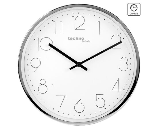 Купить Годинник настінний Technoline WT7210 White/Silver (WT7210), фото , изображение 4, характеристики, отзывы