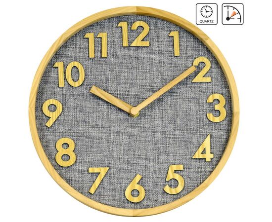 Купить Годинник настінний Technoline WT7235 Grey/Brown (WT7235), фото , изображение 2, характеристики, отзывы