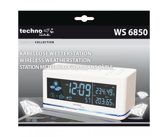 Купить Метеостанція Technoline WS6850 White (WS6850), фото , изображение 5, характеристики, отзывы