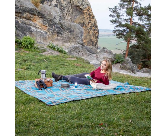 Придбати Килимок для пікніка Uquip Scotty XXL Petrol/Grey (243103), image , зображення 9, характеристики, відгуки