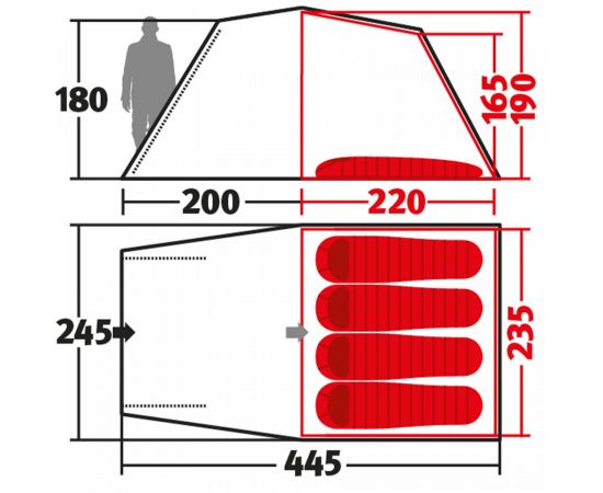 Придбати Намет Wechsel Voyager TL Laurel Oak (231071), image , зображення 2, характеристики, відгуки
