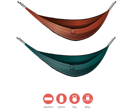 Придбати Гамак Grand Canyon Bass Hammock Double Storm (360026), image , зображення 3, характеристики, відгуки