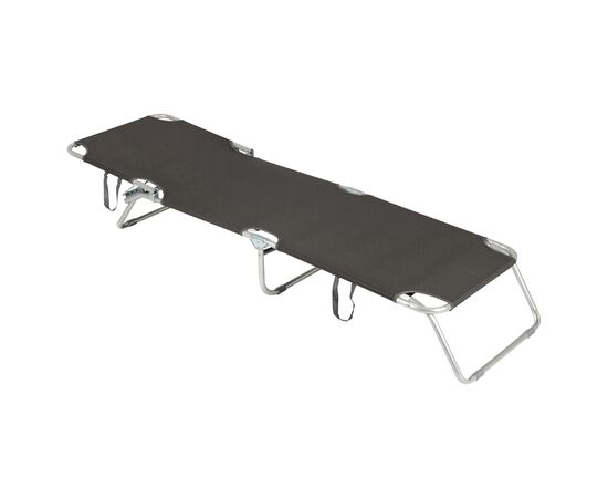 Придбати Ліжко розкладне Bo-Camp Sun Lounger 3 Positions Anthracite (1304480), image , зображення 3, характеристики, відгуки