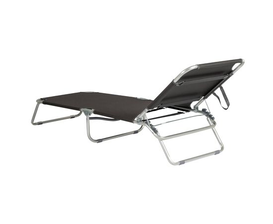 Придбати Ліжко розкладне Bo-Camp Sun Lounger 3 Positions Anthracite (1304480), image , зображення 4, характеристики, відгуки