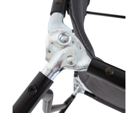 Купить Ліжко розкладне Bo-Camp Sun Lounger With Sunscreen 5 Positions Grey (1304492), фото , изображение 6, характеристики, отзывы