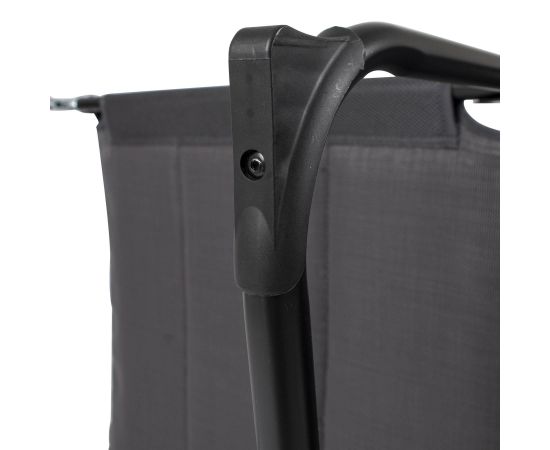 Купить Ліжко розкладне Bo-Camp Sun Lounger With Sunscreen 5 Positions Grey (1304492), фото , изображение 7, характеристики, отзывы