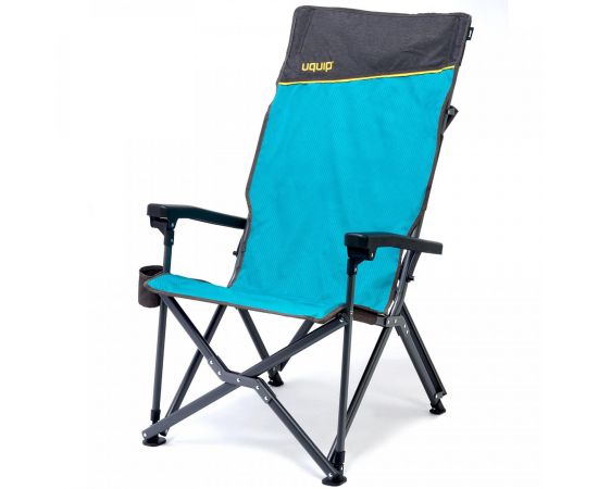 Купить Крісло розкладне Uquip Barry Blue/Grey (244050), фото , изображение 2, характеристики, отзывы