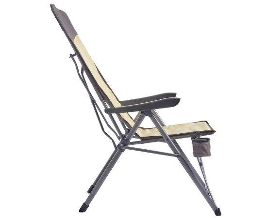 Купить Крісло розкладне Uquip Justy XL Sand/Grey (244045), фото , изображение 4, характеристики, отзывы