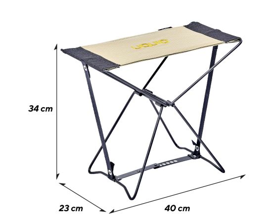 Придбати Стілець розкладний Uquip Fancy Sand/Grey (244041), image , зображення 5, характеристики, відгуки