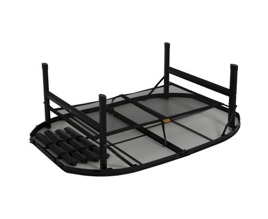 Купить Стіл Bo-Camp Northgate Oval 120x80 cm Black/Grey (1404187), фото , изображение 4, характеристики, отзывы