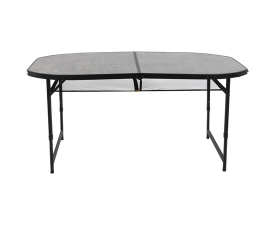 Придбати Стіл Bo-Camp Northgate Oval 150x80 cm Black/Grey (1404188), image , зображення 2, характеристики, відгуки