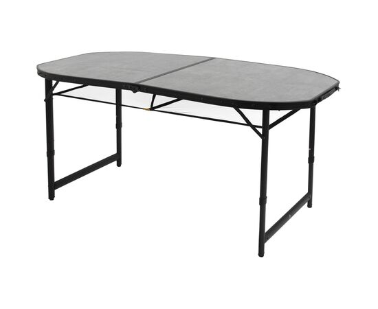 Придбати Стіл Bo-Camp Northgate Oval 150x80 cm Black/Grey (1404188), image , зображення 3, характеристики, відгуки