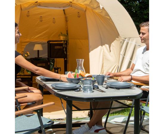 Купить Стіл Bo-Camp Northgate 100x70 cm Black/Grey (1404189), фото , изображение 11, характеристики, отзывы