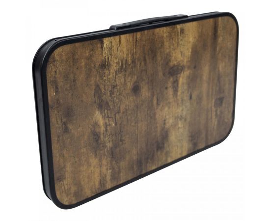 Придбати Стіл Bo-Camp Woodbine Compact 56x34 cm Black/Wood look (1404190), image , зображення 11, характеристики, відгуки