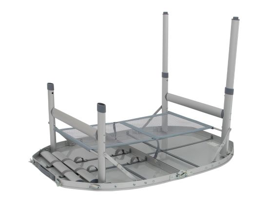 Придбати Стіл Bo-Camp Premium Oval 100x70 cm Grey (1404424), image , зображення 7, характеристики, відгуки