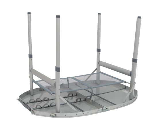 Придбати Стіл Bo-Camp Premium Oval 100x70 cm Grey (1404424), image , зображення 8, характеристики, відгуки