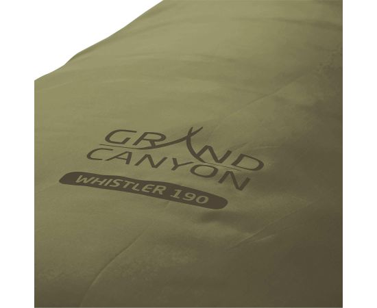 Купить Спальний мішок Grand Canyon Whistler 190 13°C Capulet Olive Left (340018), фото , изображение 9, характеристики, отзывы
