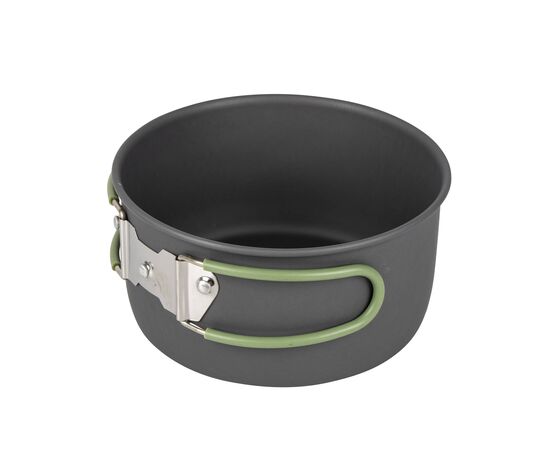 Купить Набір посуду Bo-Camp Explorer 4 Pieces Hard Anodized Grey/Green (2200244), фото , изображение 8, характеристики, отзывы