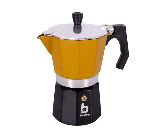 Придбати Кавоварка Bo-Camp Hudson 3-cups Yellow/Black (2200518), image , характеристики, відгуки